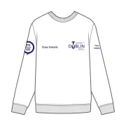 TU Dublin SU Class Merchandise - Sweatshirt Front - White